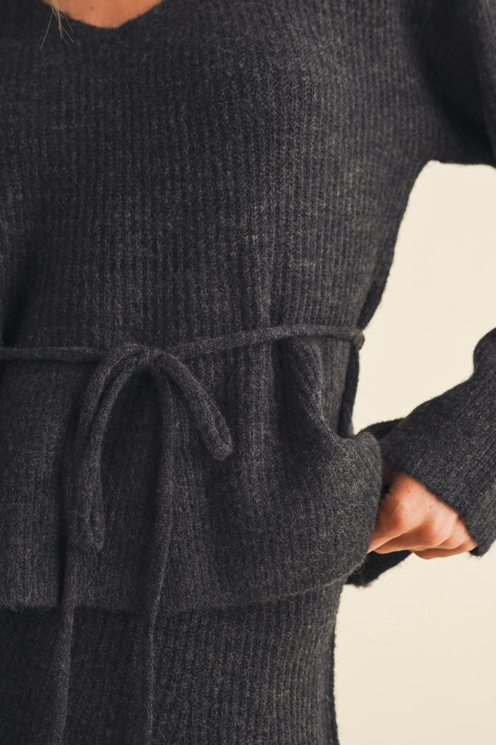 Sasha Knit Peplum Top