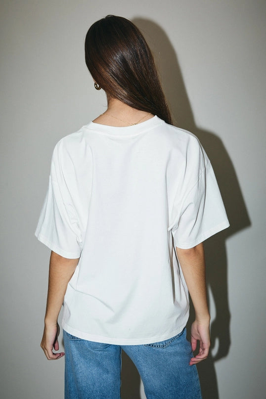 Crab Embroidered Pocket T-Shirt