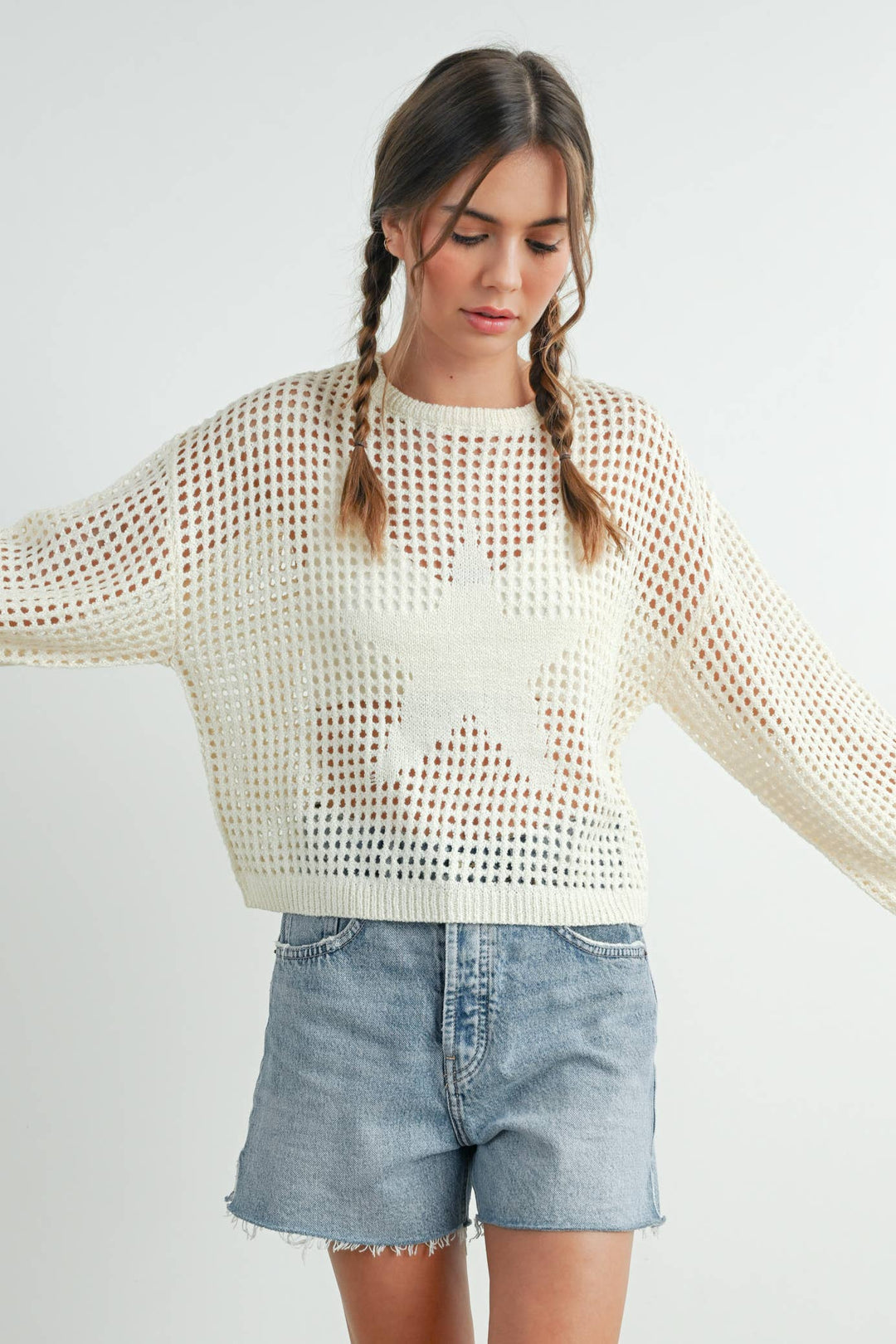 Starlight Crochet Sweater