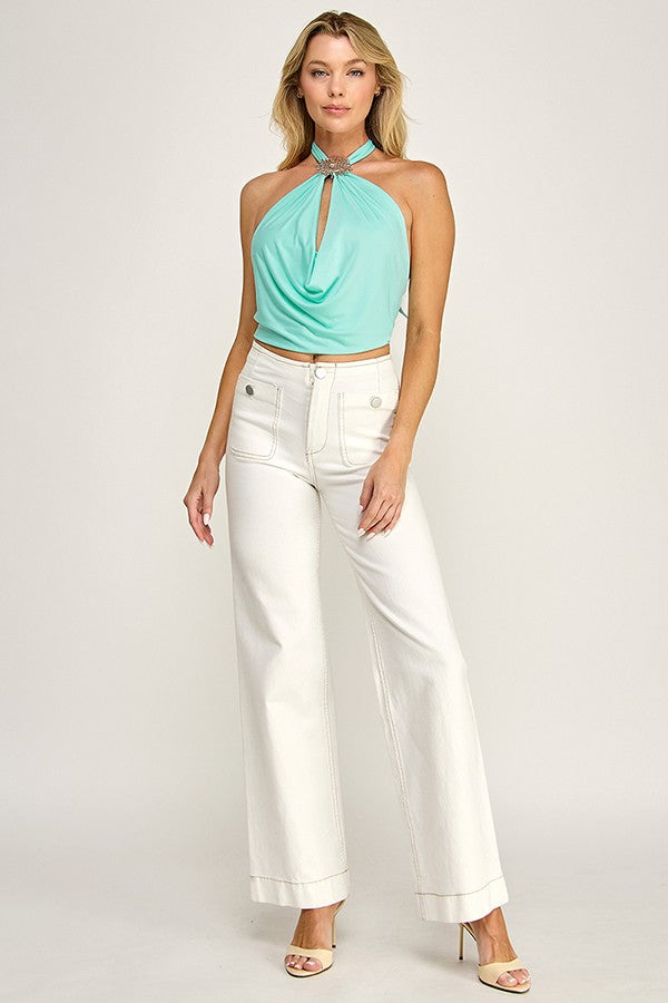Paris Halter Neck Top