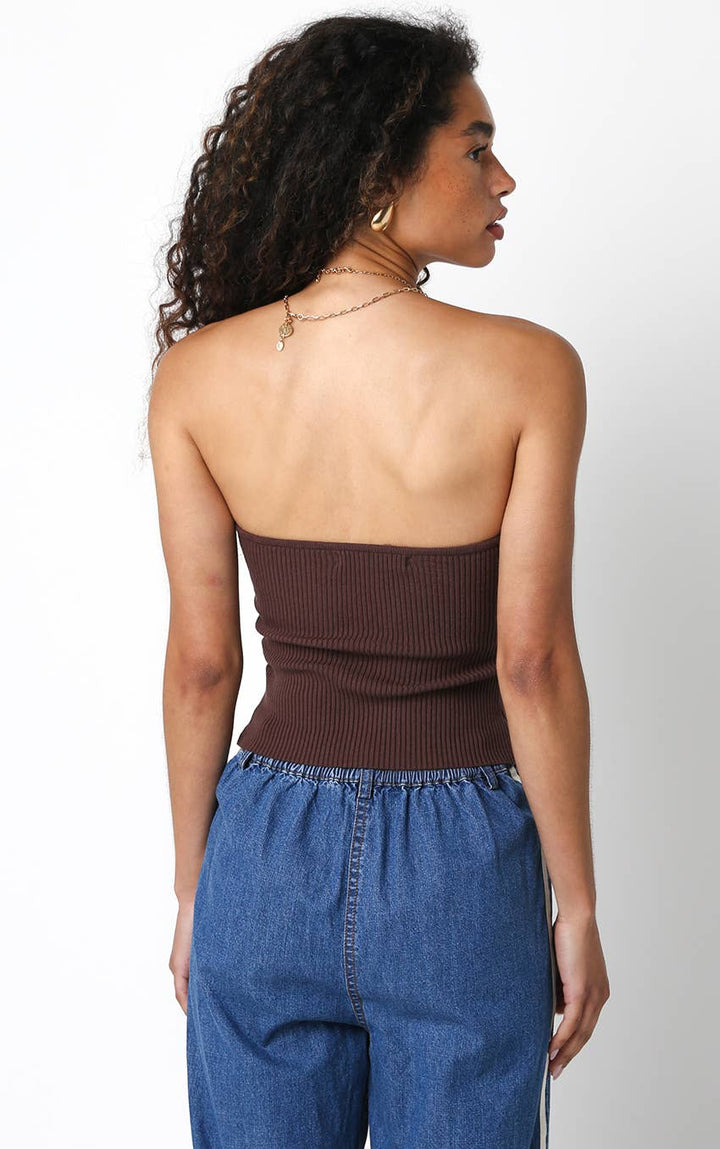 Nina Strapless Crop Top
