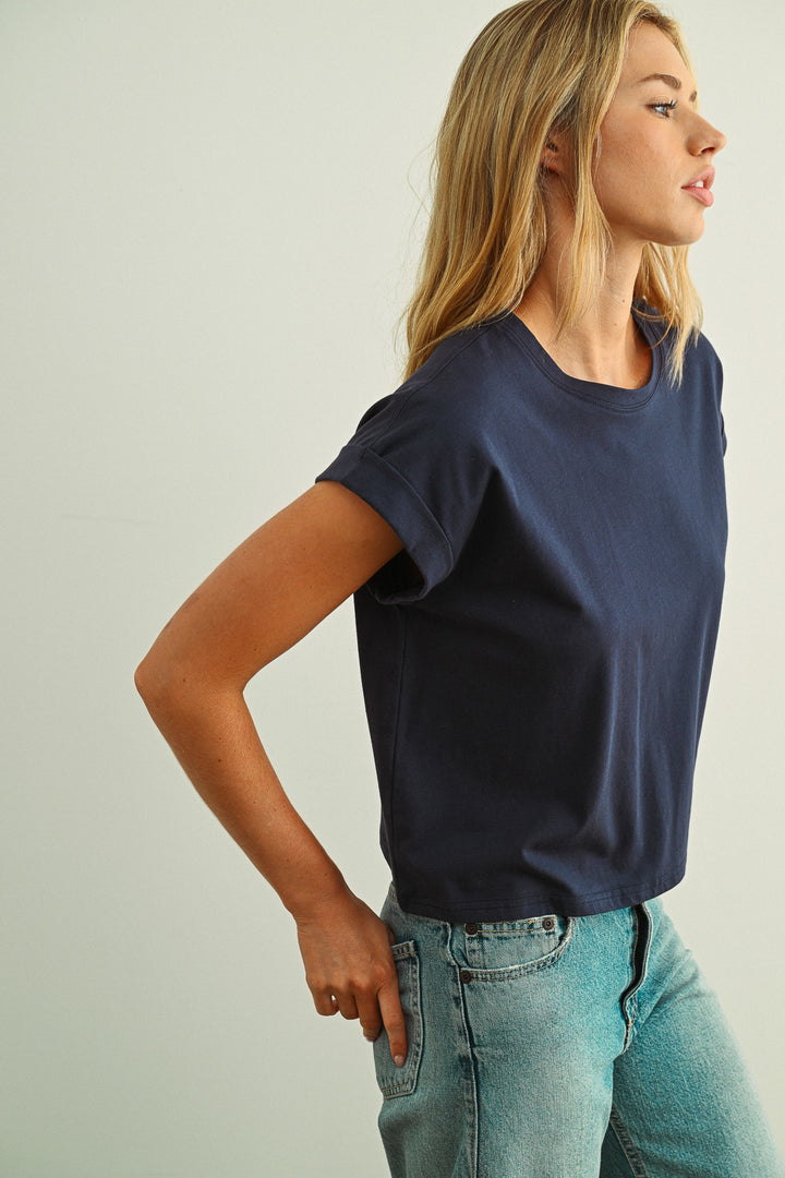 Mandy Round Neck Baby Shirt
