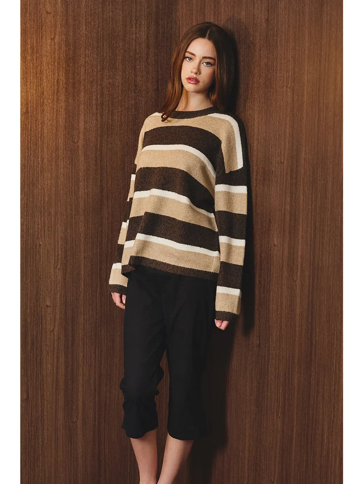 Dawn Striped Sweater