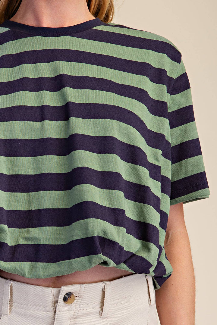 Winslow Bubble Stripe Top