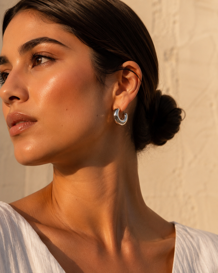 Hunter U Hoop Earrings