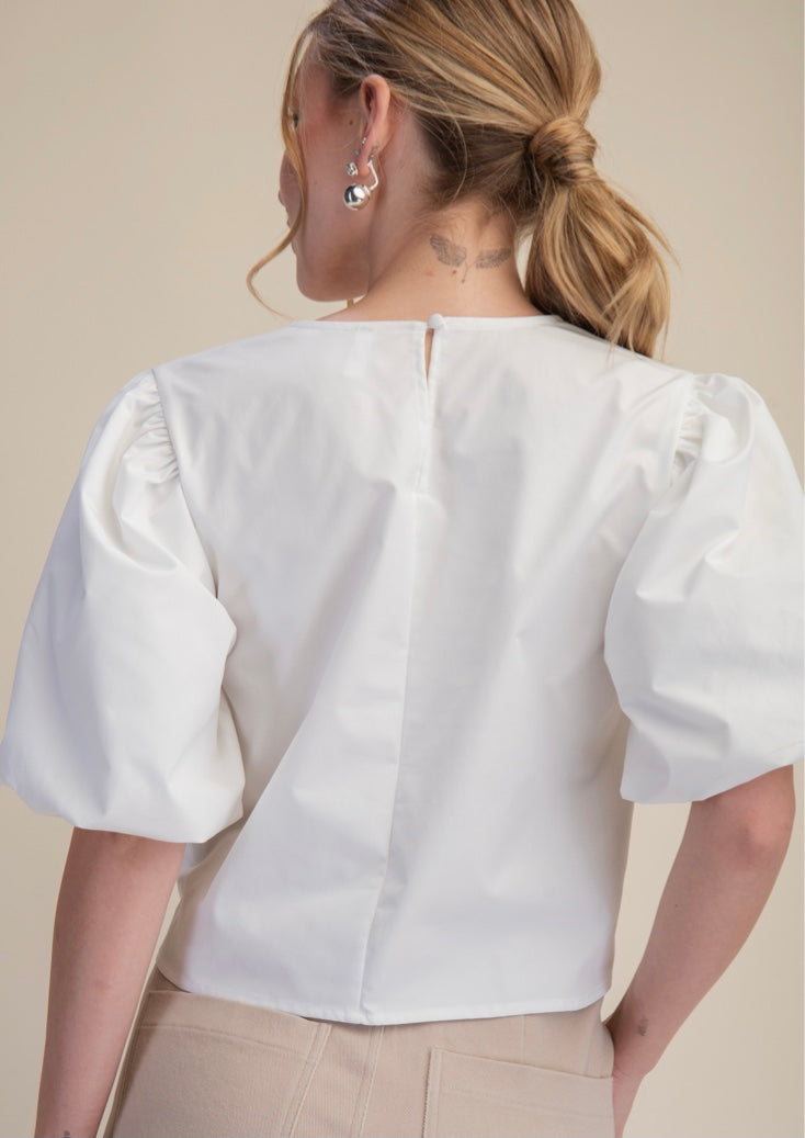 Joanne Front Tie Top