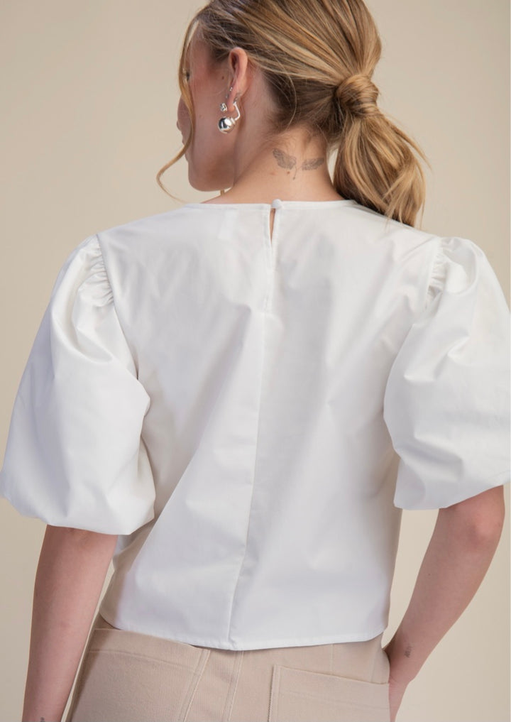 Joanne Front Tie Top
