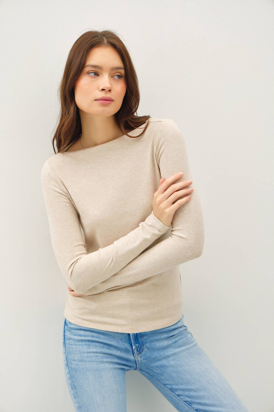 Anna Boat Neck Top