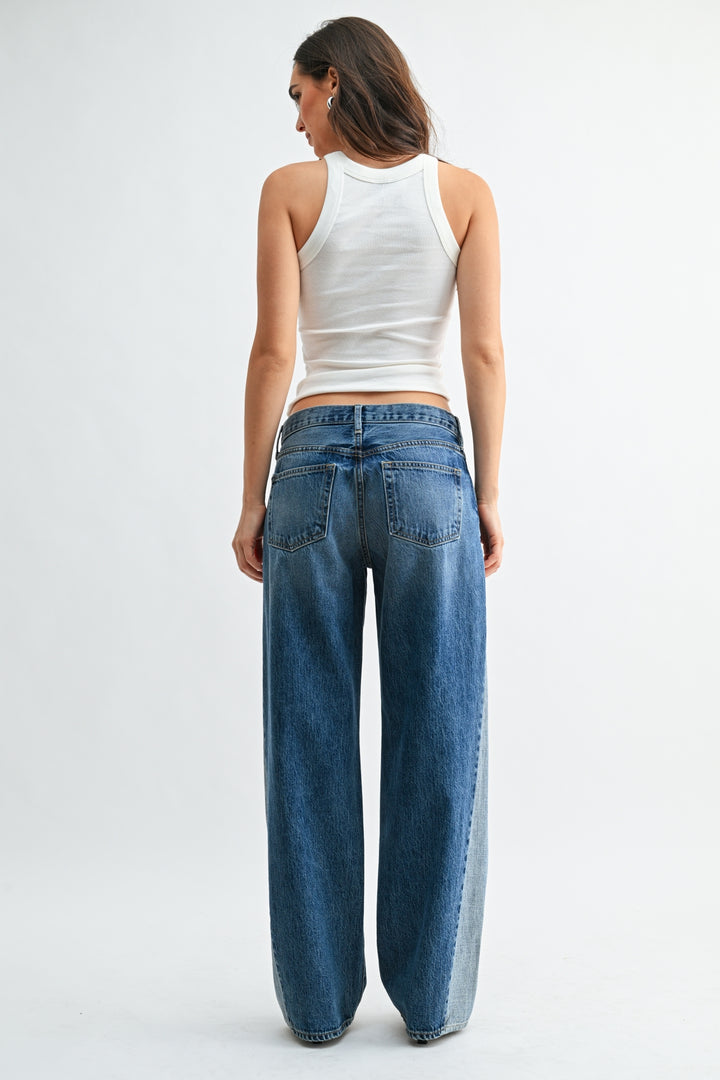Jenna - Wide Leg - Medium Denim