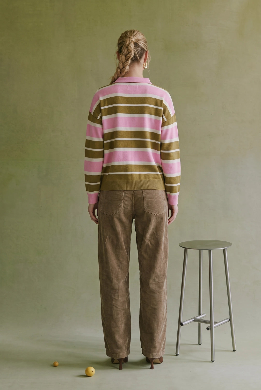 Brooke Striped Polo
