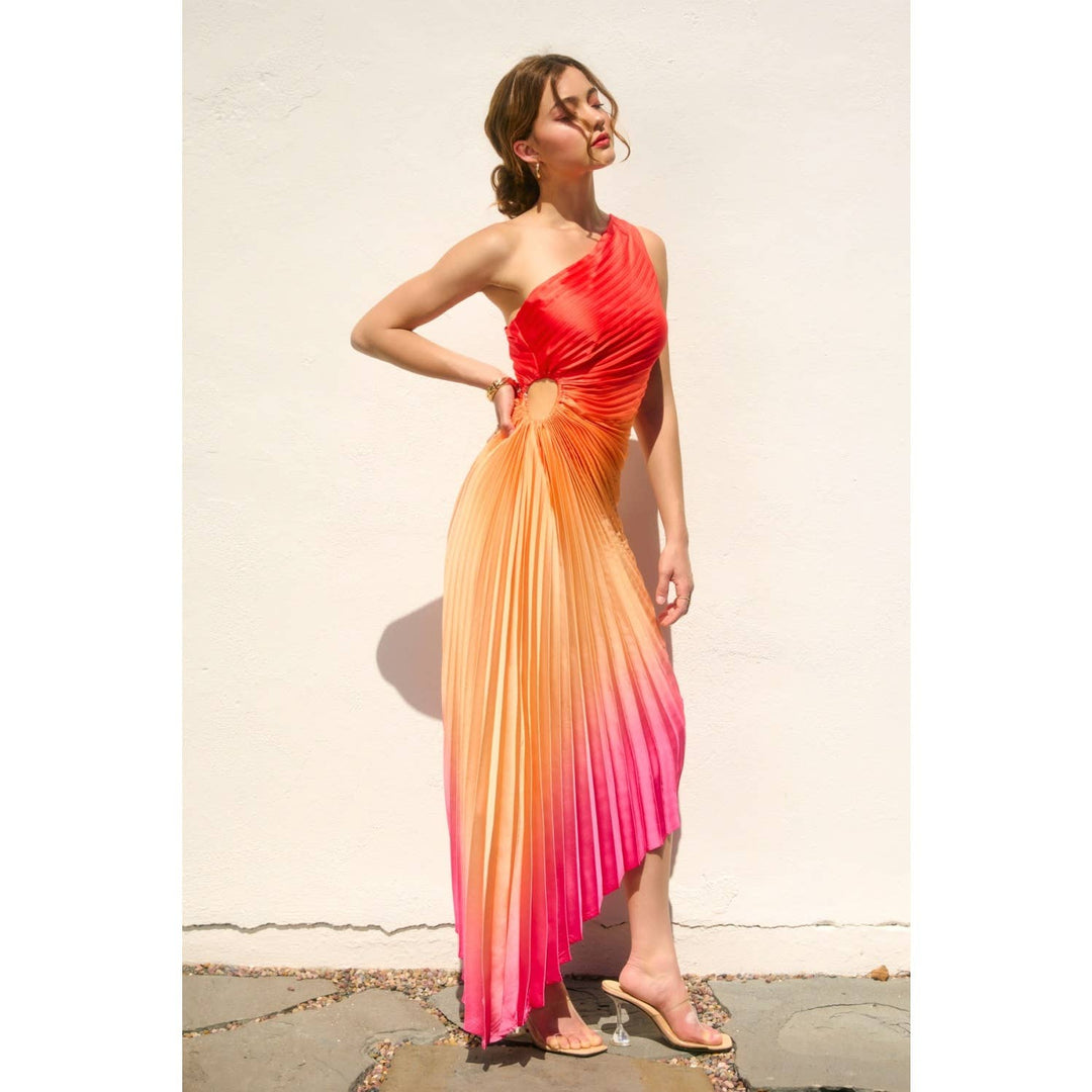 Sunset Ombre Maxi Dress