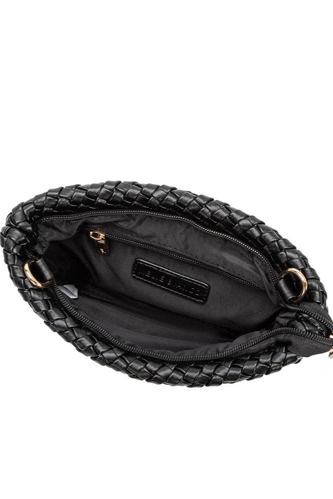 Daisy Black Crossbody Bag