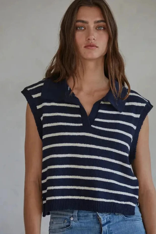 Wally Stripe Vest