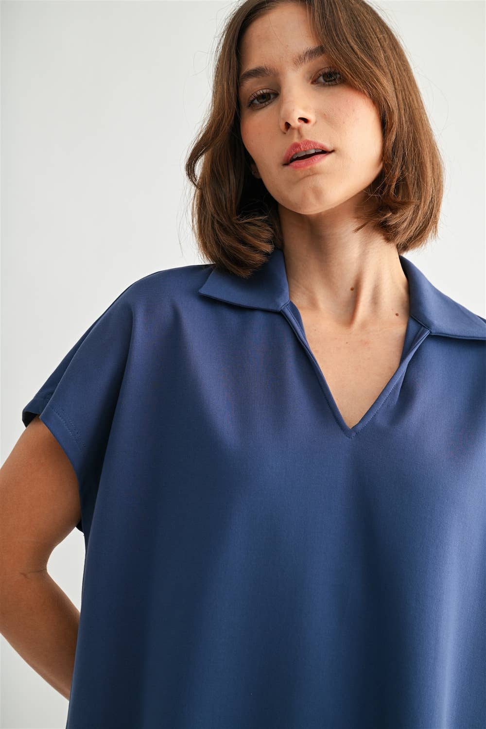 Bonnie Collared Top