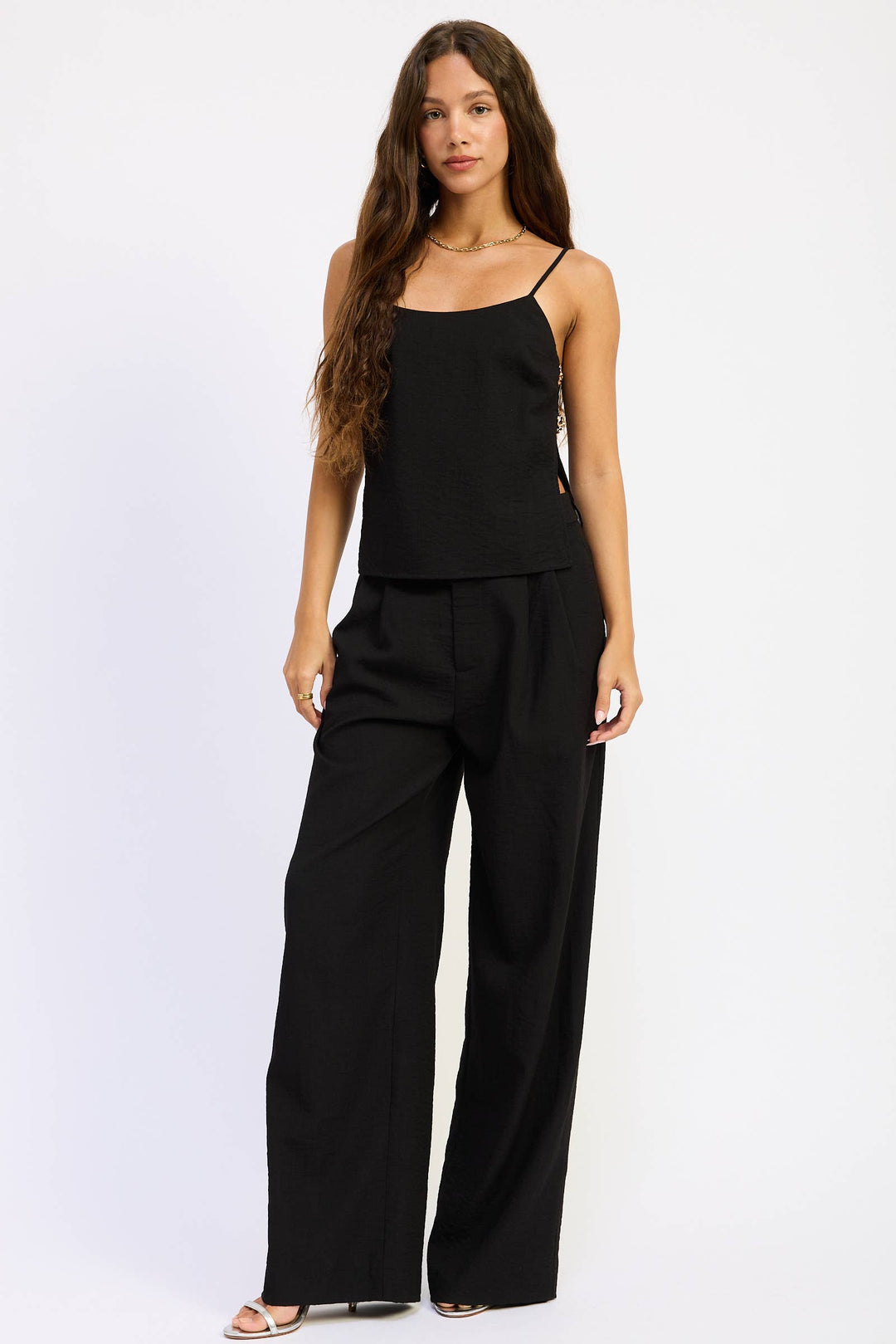 Marlowe Strap Detail Top