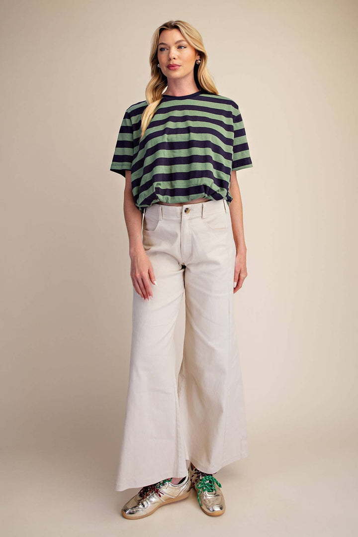 Winslow Bubble Stripe Top
