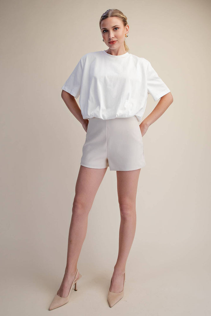 Haylie Bubble Hem Top