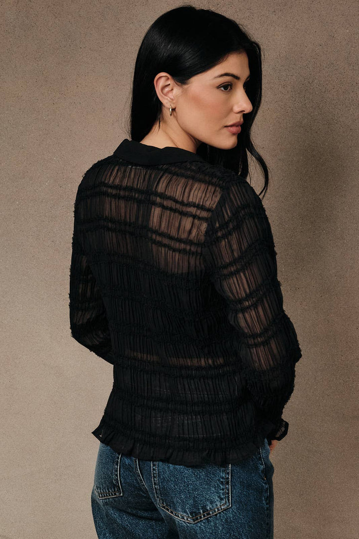 Beth Shirred Top
