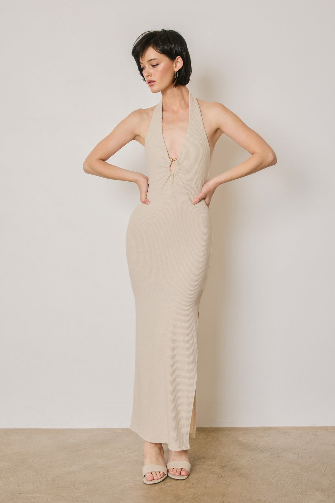 Atenea Gold Detail Dress