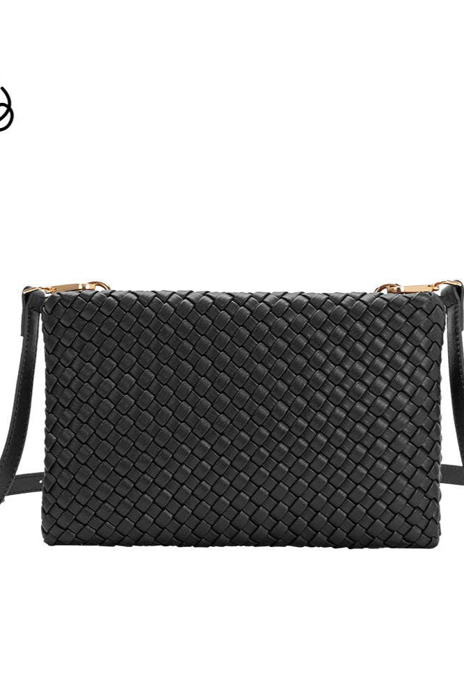 Daisy Black Crossbody Bag