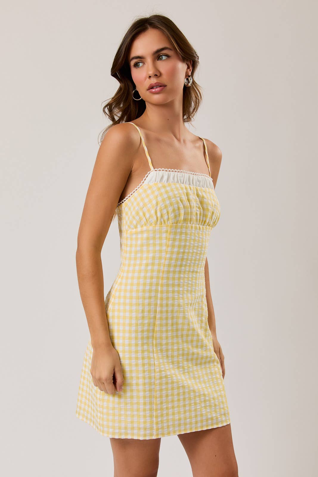 Bette Gingham Mini Dress