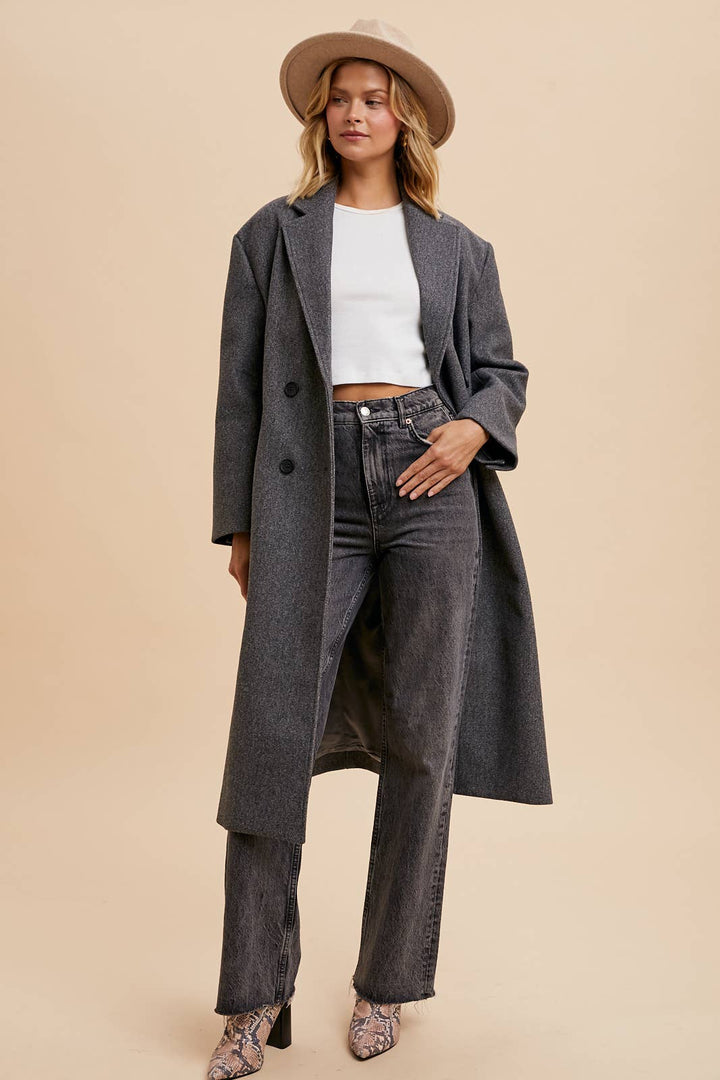 Whitney Lapel Duster Coat