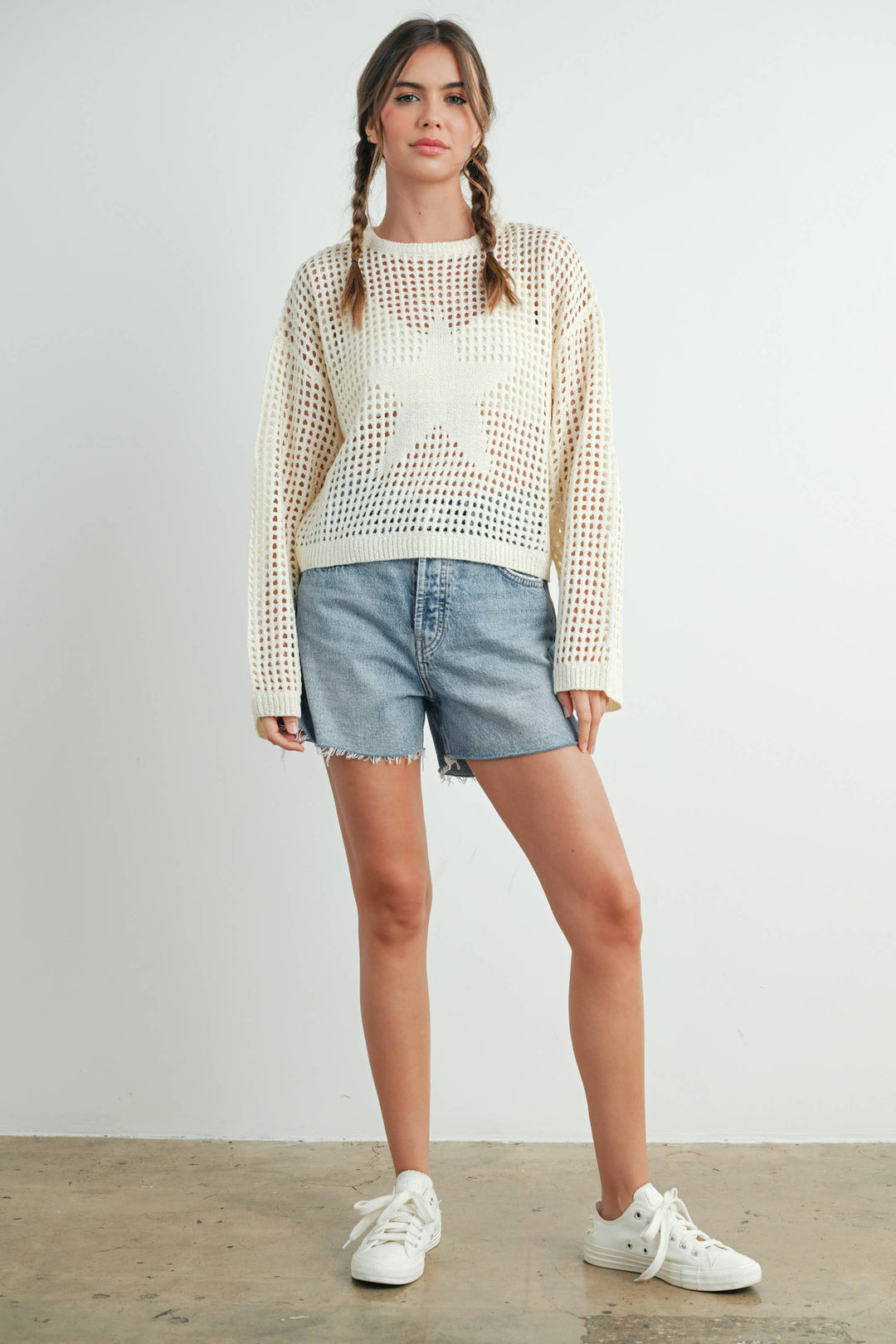 Starlight Crochet Sweater