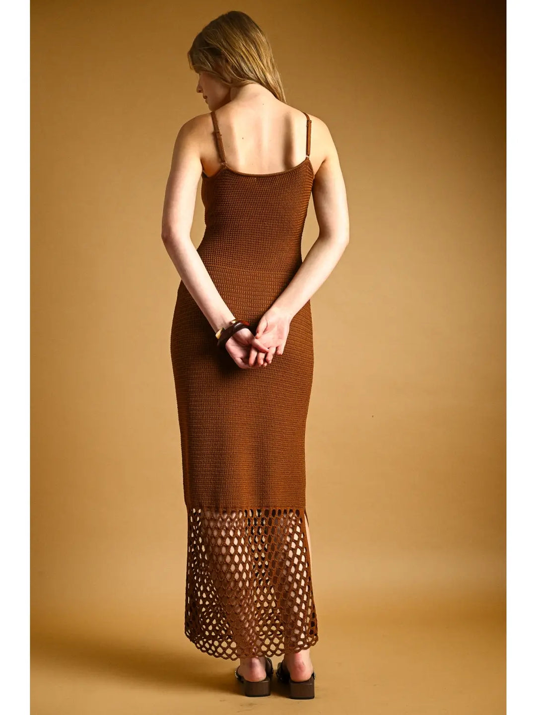 Yenika Knitted Midi Dress