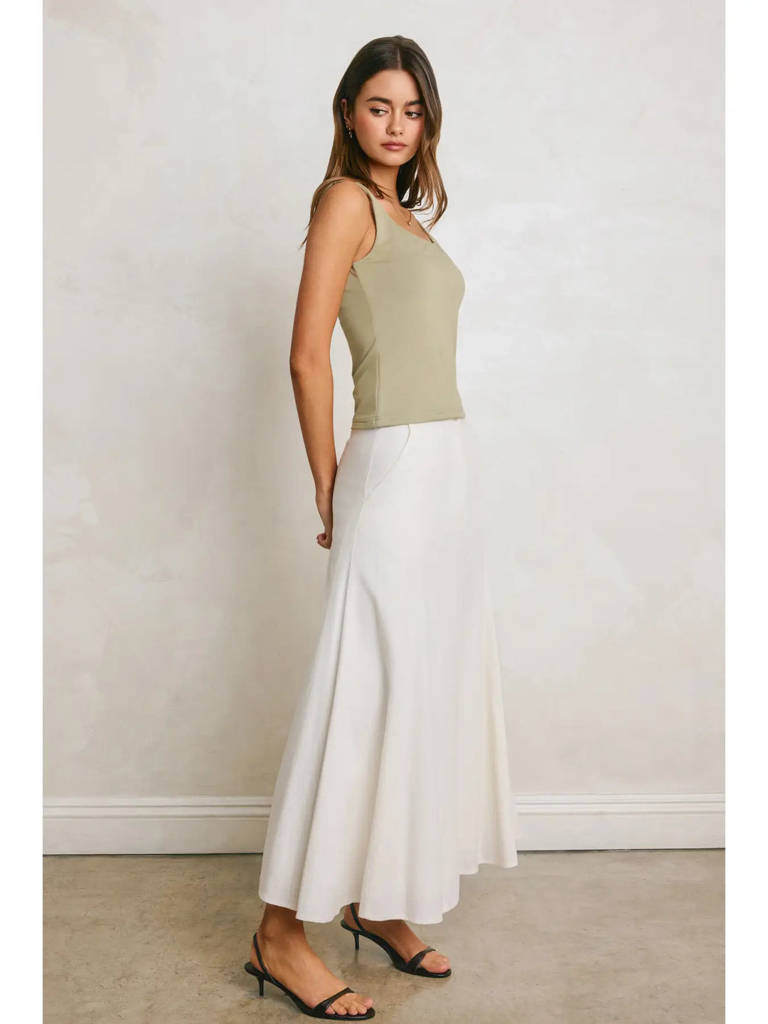 Olivia Linen Maxi Skirt