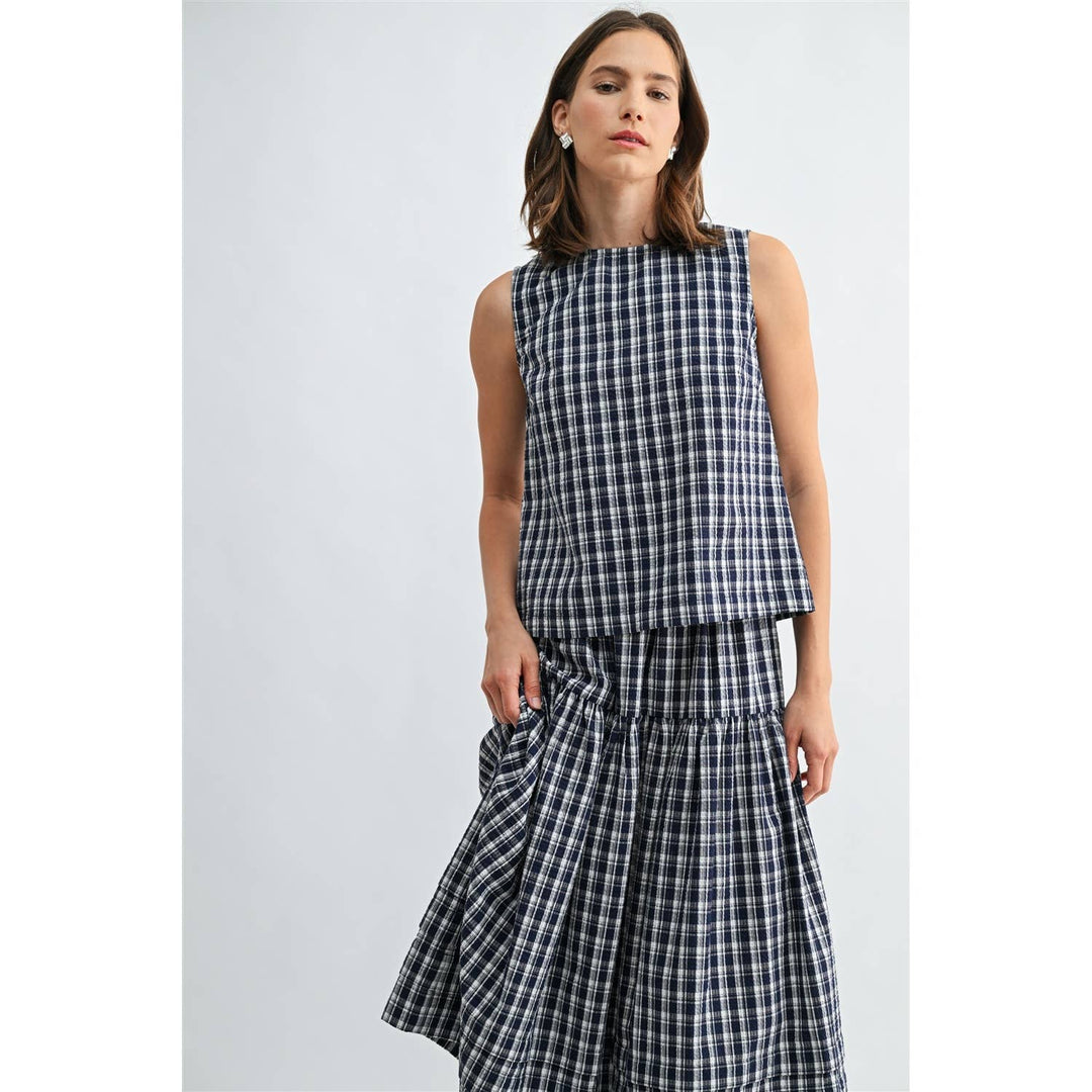 Belle Gingham Top