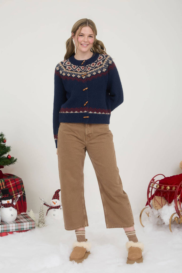 Natalie Fair Isle Cardigan