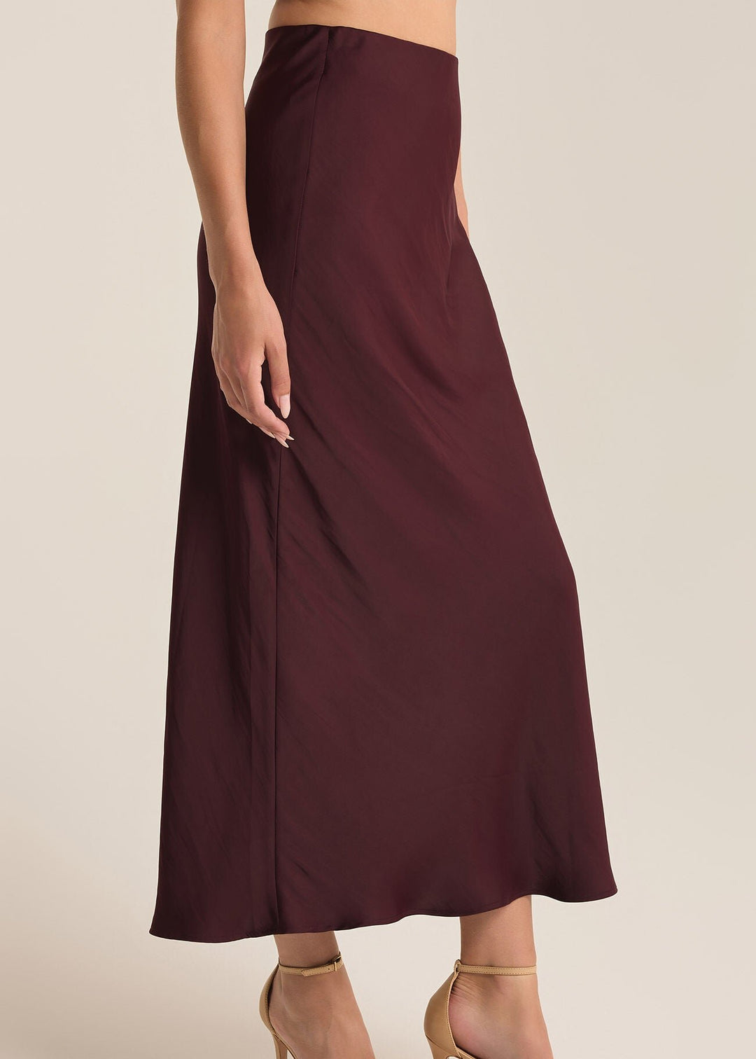 Europa Poly Sheen Skirt