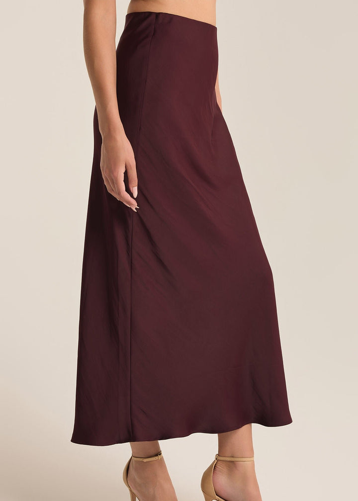 Europa Poly Sheen Skirt