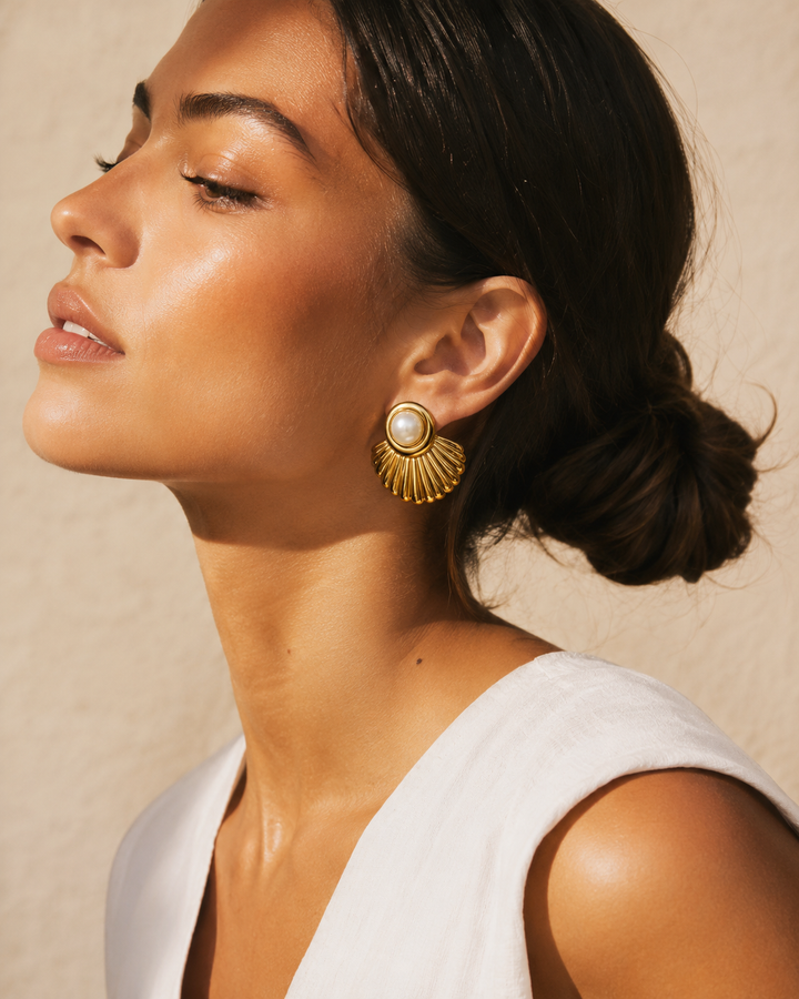 Lexie Pearl Shell Earrings