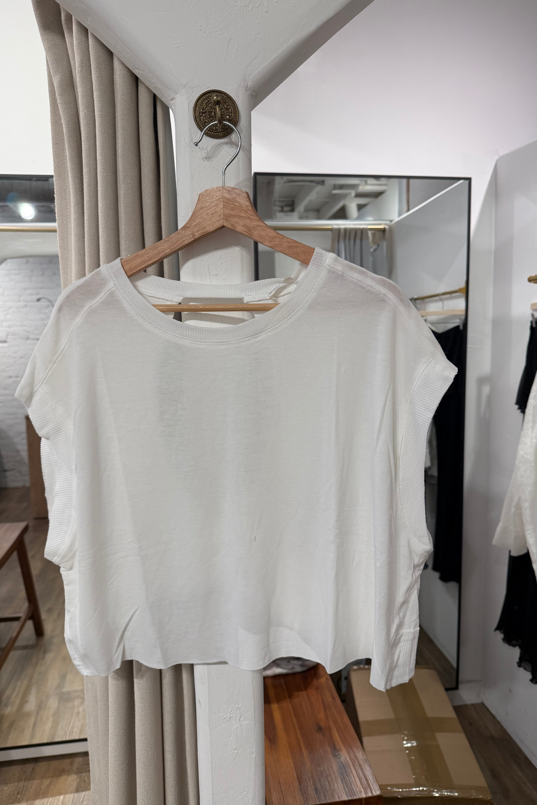 Sunny Open- Back Tee Shirt