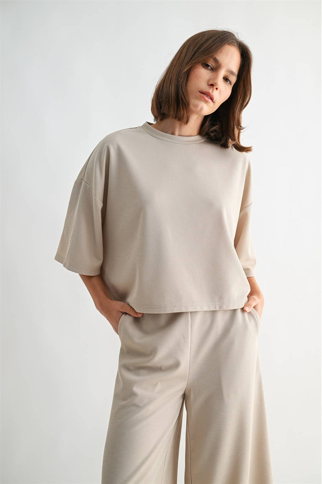 Maribelle Crop Boxy Top