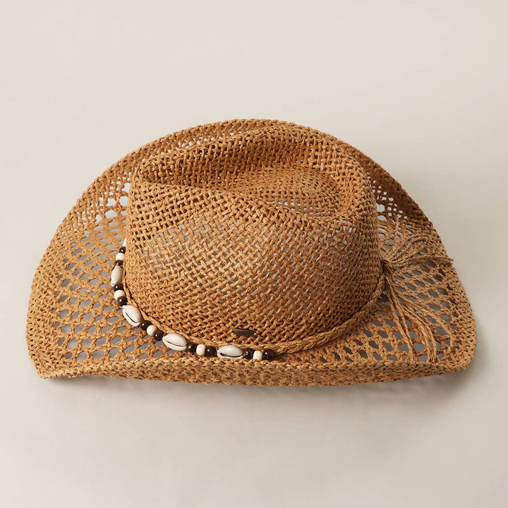 Shelly Straw Cowboy Hat