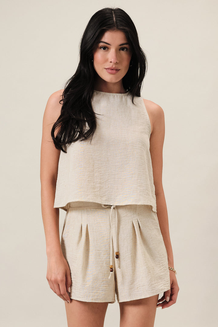 Erica Linen Top