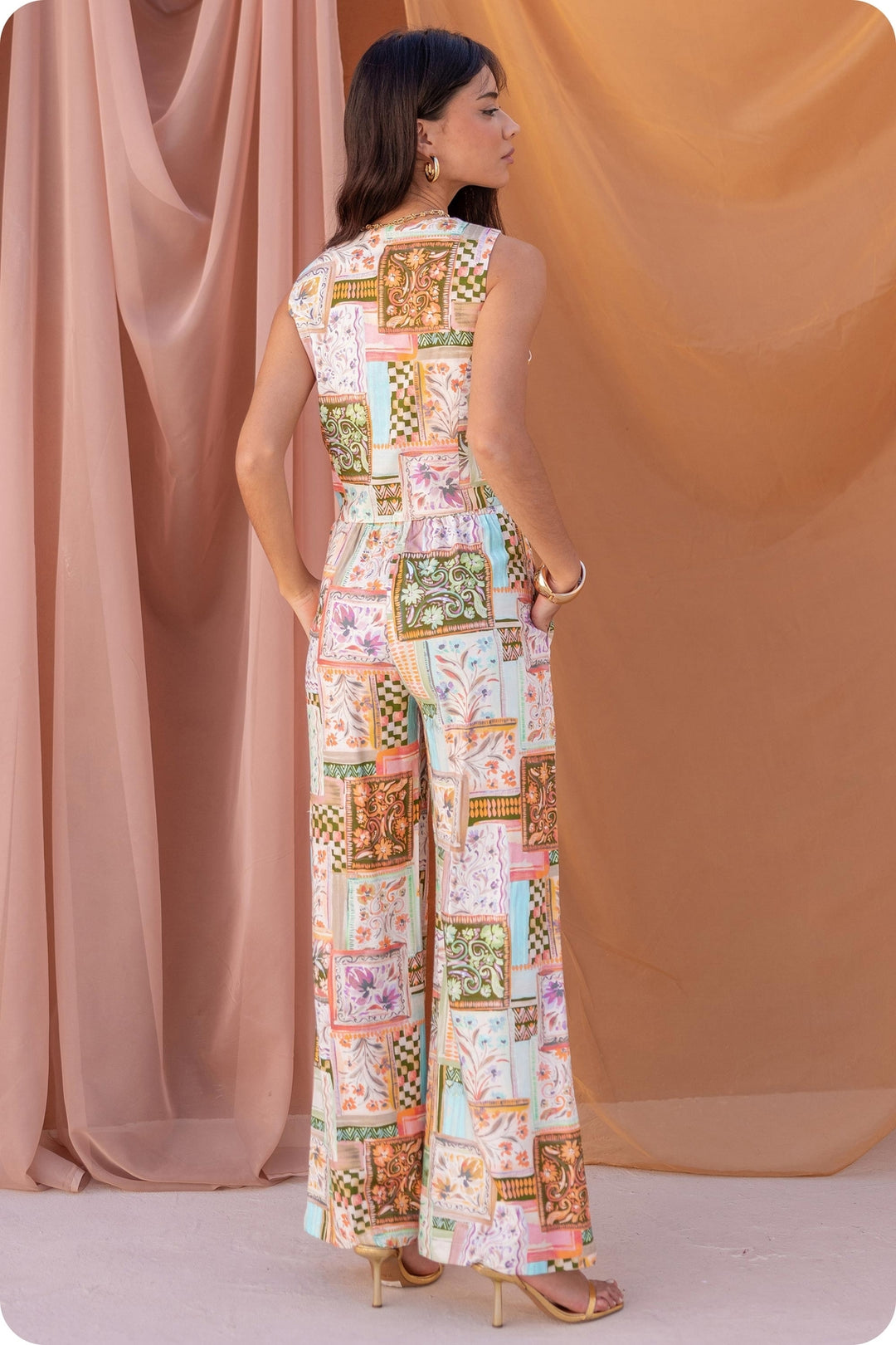 Monica Patchwork Pants