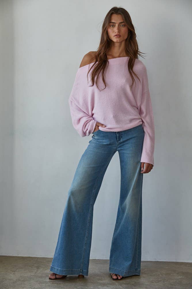 Darling Boat Neck Sweater