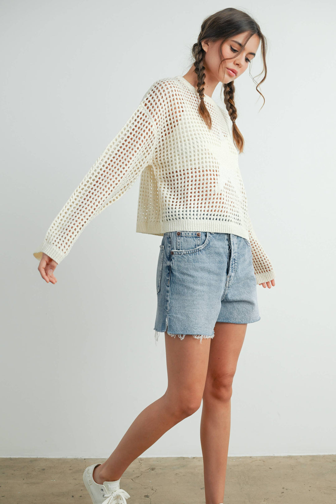 Starlight Crochet Sweater