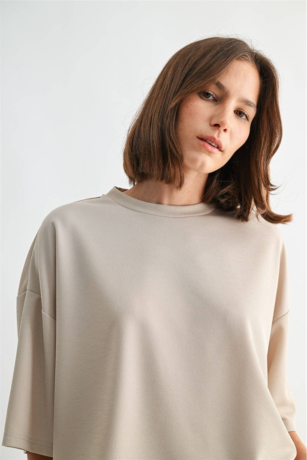 Maribelle Crop Boxy Top