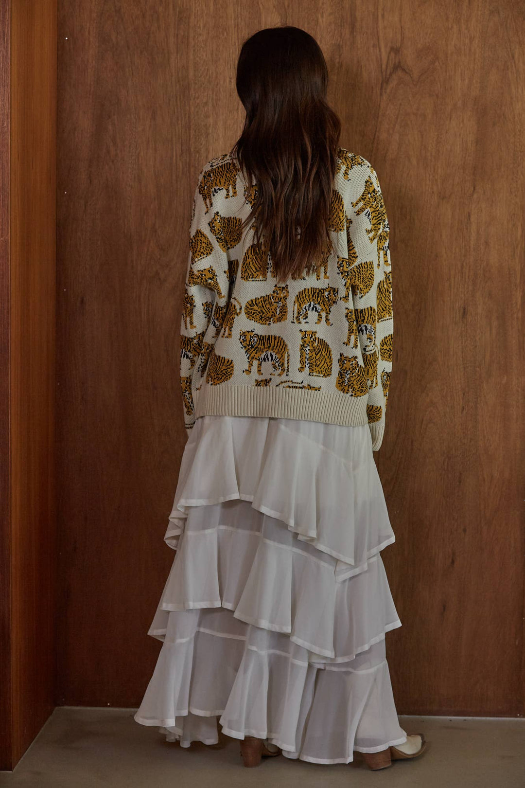 Lionella Print Sweater