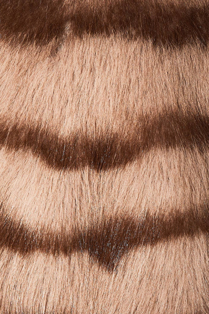 Farrah Faux Fur Crop Coat