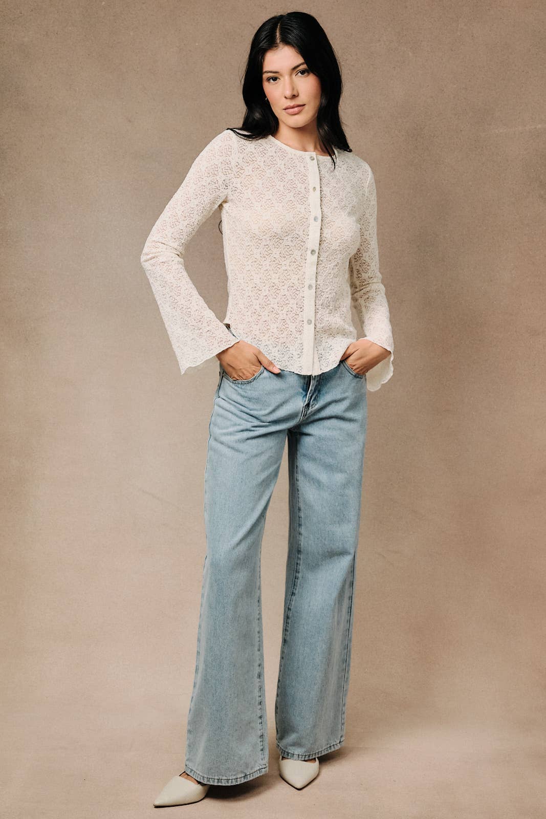 Lizzie Lace Top