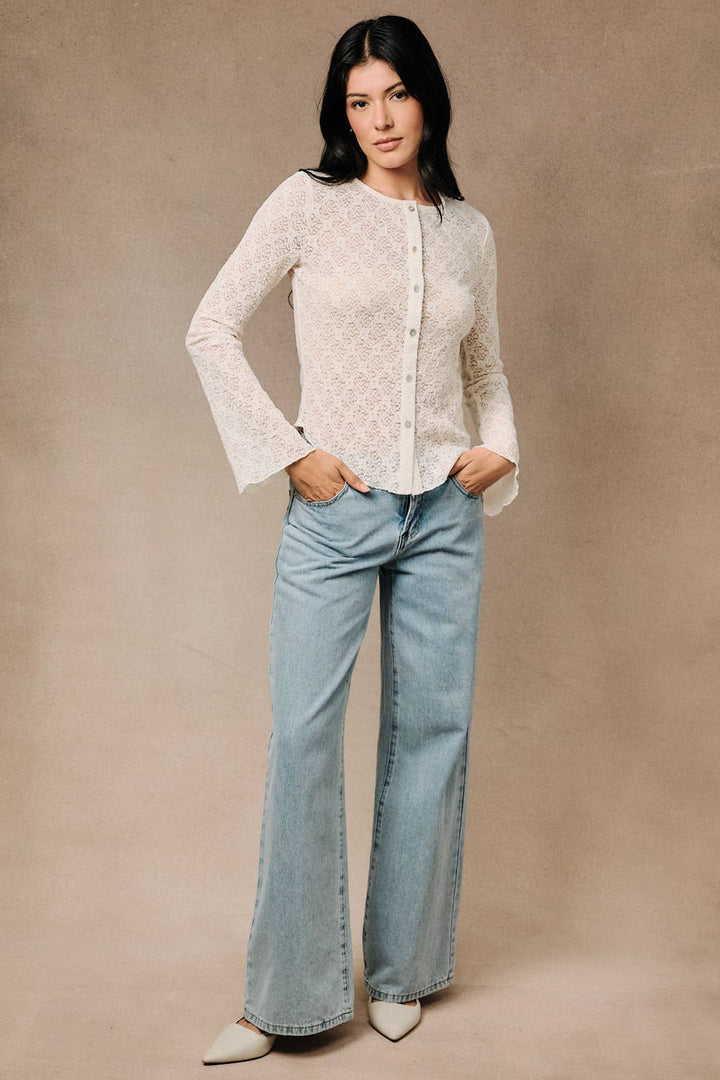Lizzie Lace Top