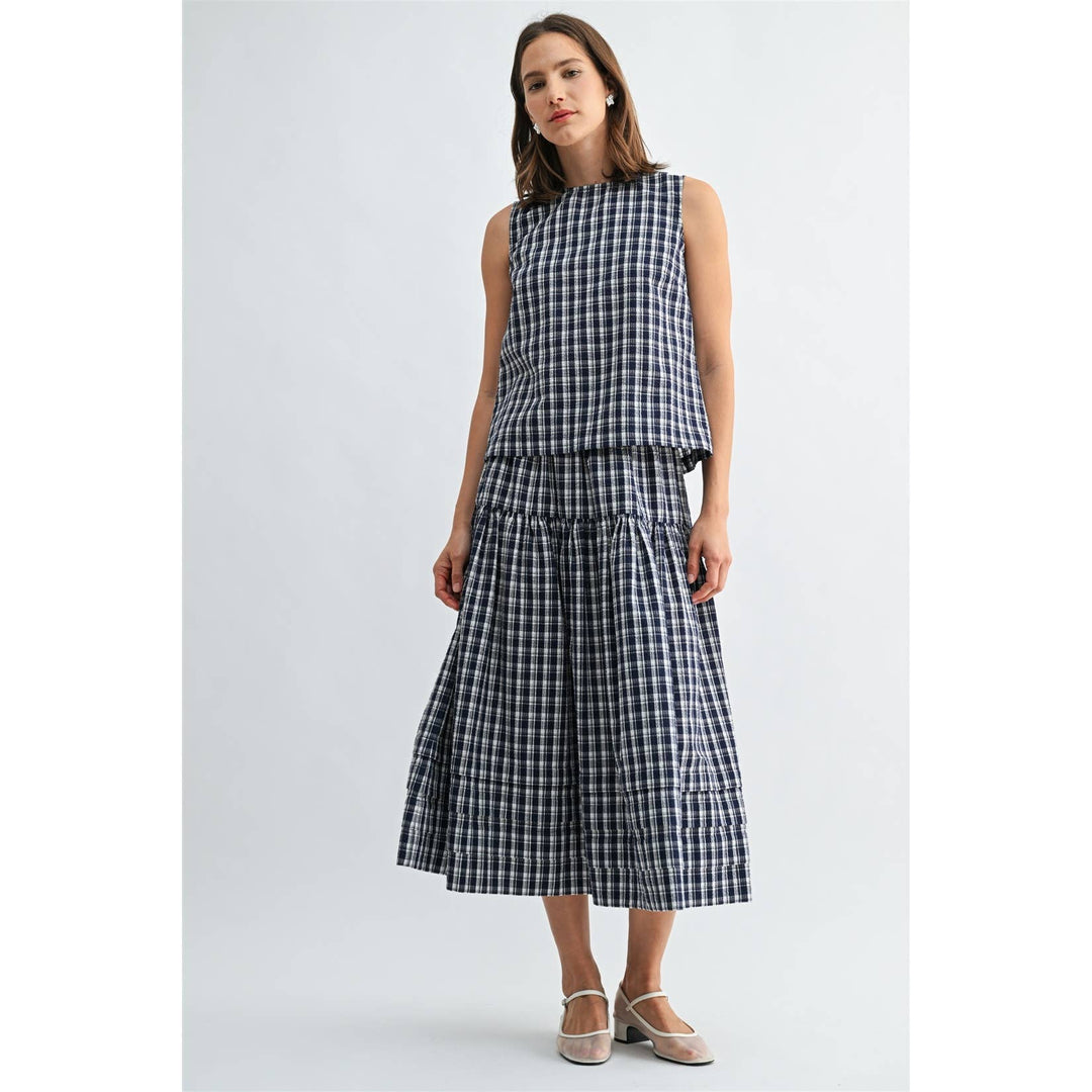 Belle Gingham Top
