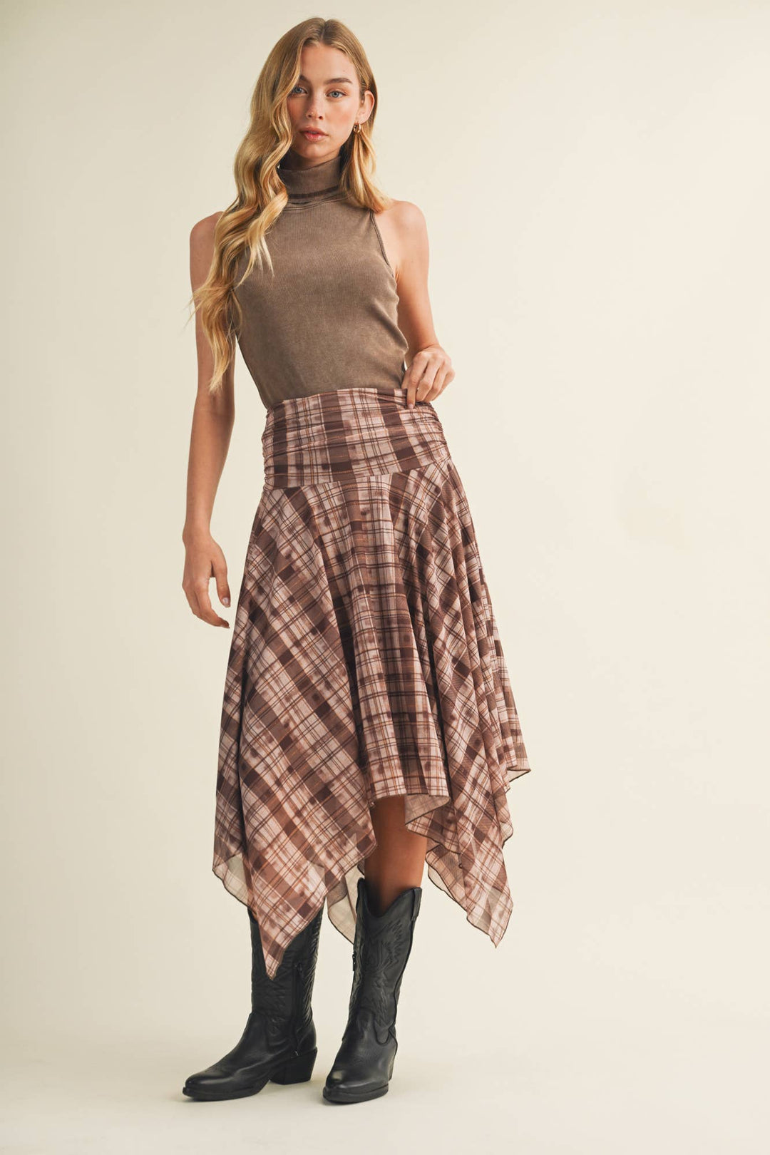Jenny Geometric Skirt