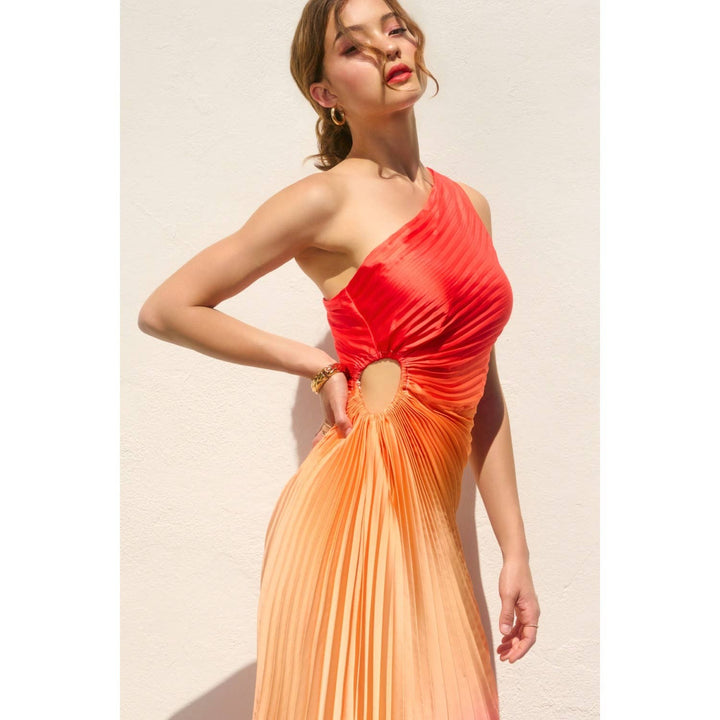 Sunset Ombre Maxi Dress