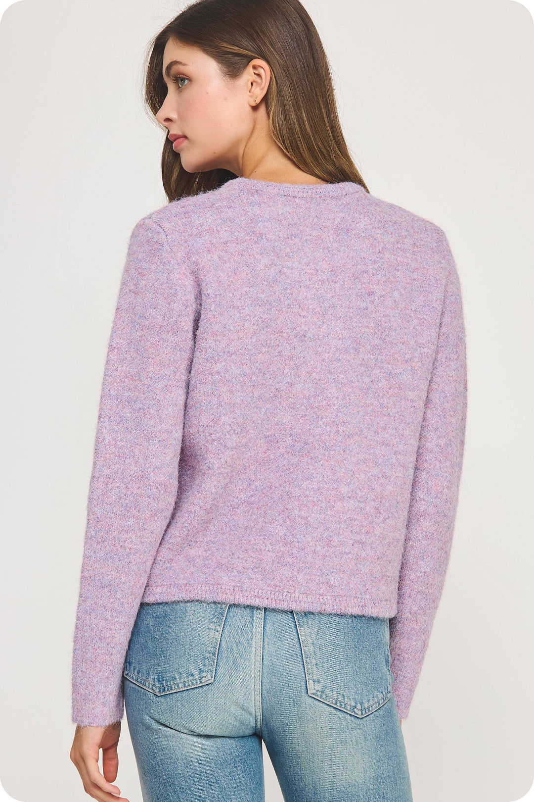 Violett Button Down Cardigan